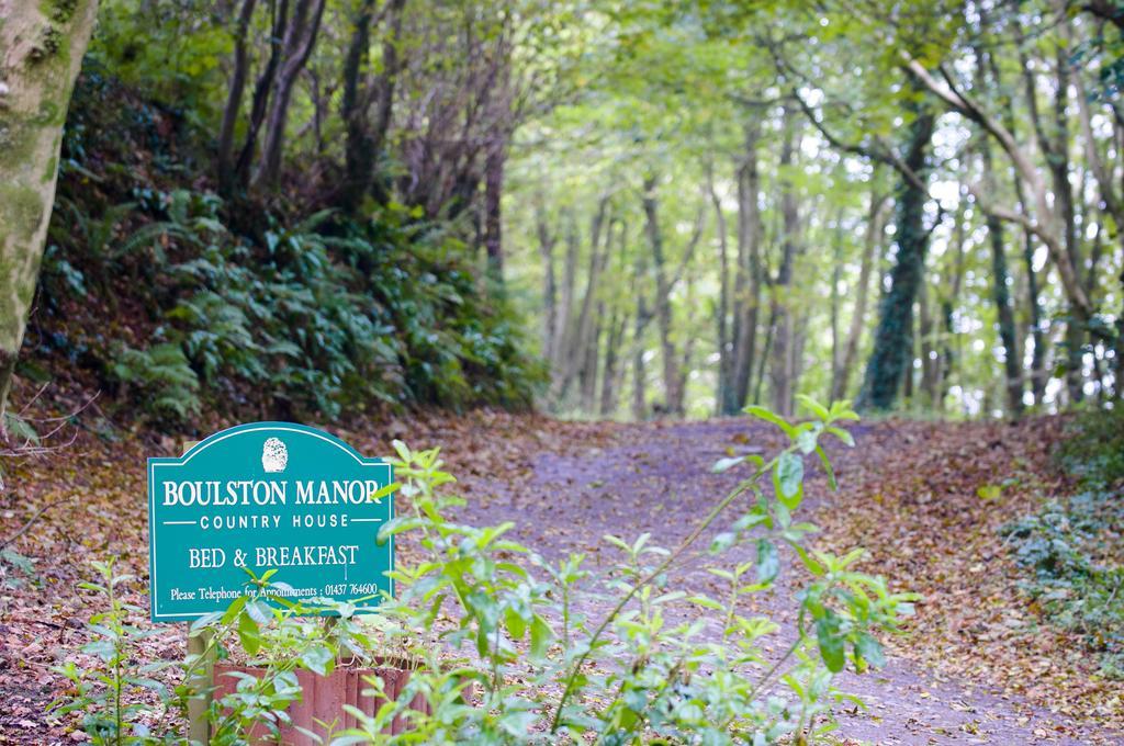 Boulston Manor Guest House ฮาเวอร์ฟอร์ดเวสต์ ภายนอก รูปภาพ